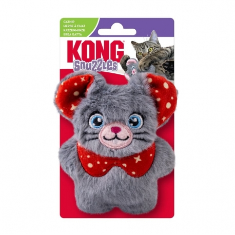 Kong Snuzzles Ratón de Navidad Peluche para Gatos