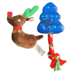 Pack de Peluches para Perros Reno y Árbol de Navidad Max Dog