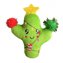 Peluche para Gatos Cactus de Navidad con Catnip Max Dog