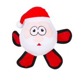 Juguete para Perro Pelota de Papá Noel de Navidad Pawise