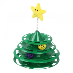 Juguete con Bolas para Gatos Árbol de Navidad Pawise