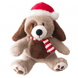 Peluche para Perros Perrito de Navidad Pawise