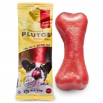 Plutos Medium Hueso para Perros Medianos Snack con Queso y Ternera