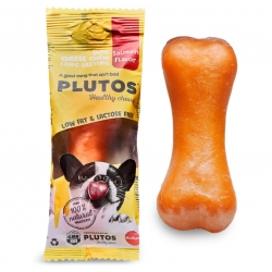 Plutos Medium Hueso para Perros Medianos Snack con Queso y Salmón