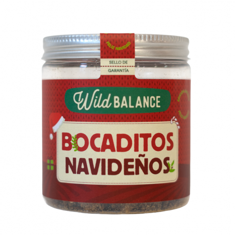 Wild Balance Bocaditos Snack Natural para Perros y Gatos Especial Navidad