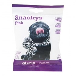 Gloria Snackys Fish Snack para Perros con Pescado