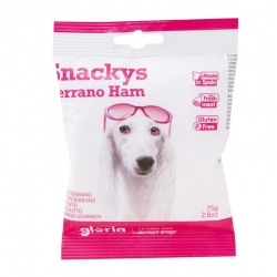 Gloria Snackys Serrano Ham Snack para Perros con Jamón Serrano