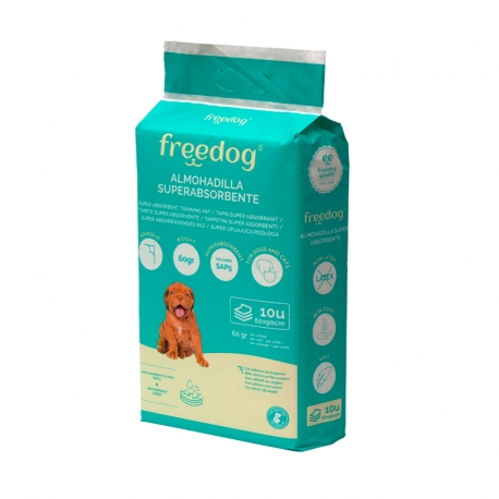 Freedog Almohadilla Superabsorbente Empapadores para Perros 60x60 cm