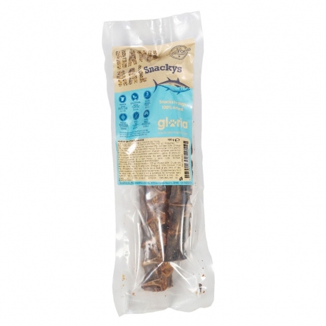 Natural Snackys Snack para Perros Hueso de Atún Maxi 12-22 cm