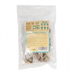 Natural Snackys Snack para Perros Trenzas de Piel de Bacalao