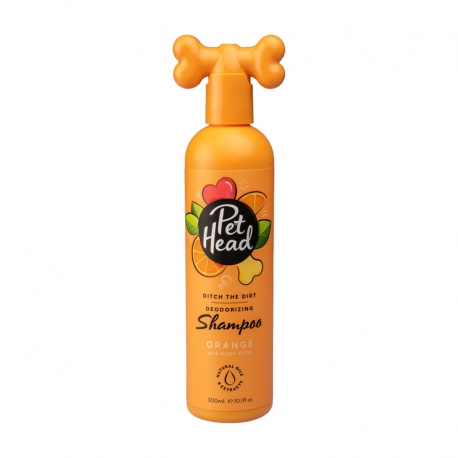 PetHead Champú Desodorante para Perros con Aroma a Naranja