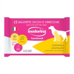 Inodorina Refresh Toallitas para Perros y Gatos con Camomilla