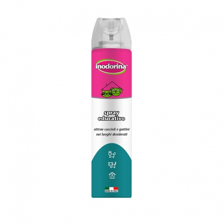 Inodorina Spray Educativo para Perros y Gatos con Eucalipto
