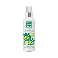 Menforsan Desodorante para Perros y Gatos Fragancia Talco