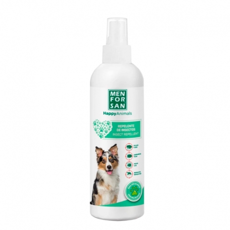 Menforsan Repelente Natural de Insectos para Perros con Citronela