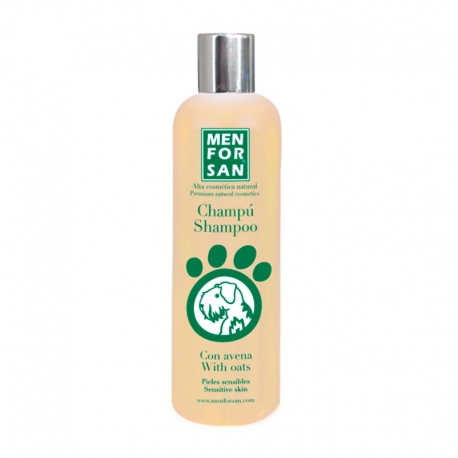 Menforsan Champú para Perros con Piel Sensible Avena