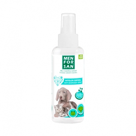 Menforsan Spray Antiolor Corporal para Perros y Gatos sin Perfume