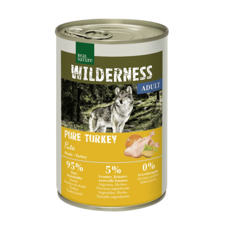 Real Nature Wilderness Latas Perros Adultos Pavo