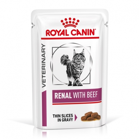 Royal Canin Veterinary Diets-Renal Húmedo (con Ternera) 100 gr (1)